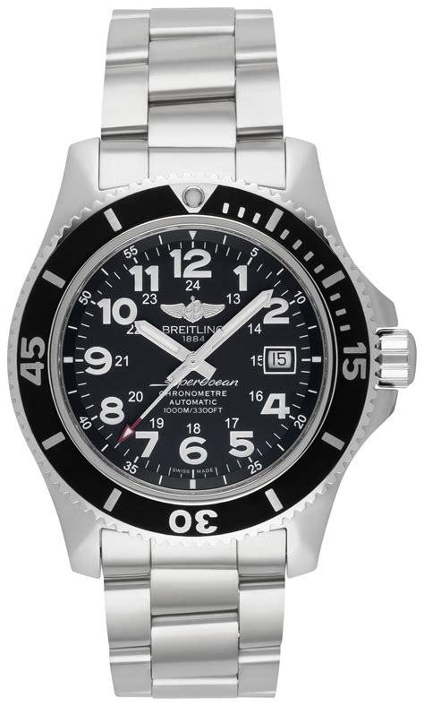 breitling superocean ii 44 a17392d7 bd68 162a|Superocean II 44 Stainless steel .